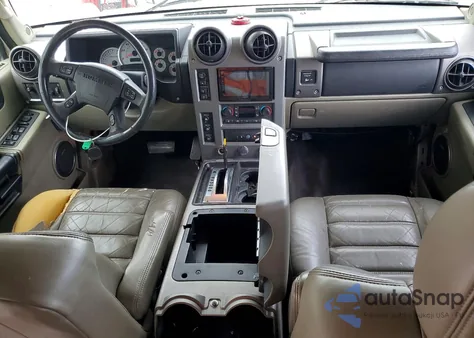 2003 Hummer H2 z USA, uszkodzony, nr VIN 5GRGN23U93H131698